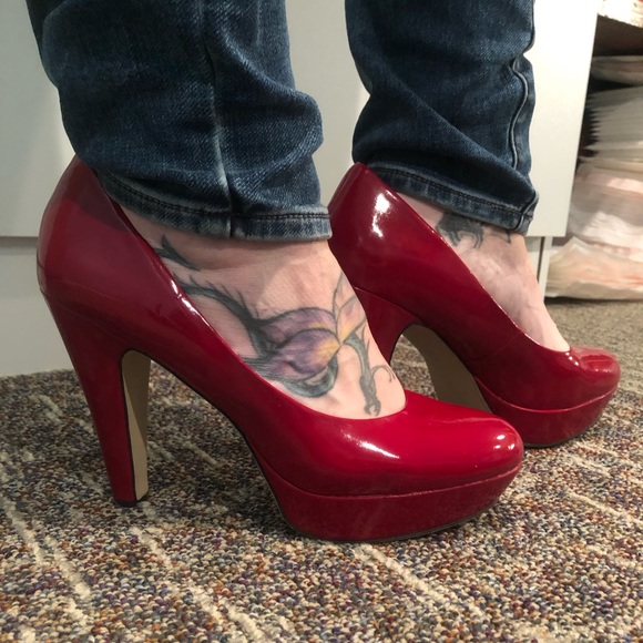 Madden Girl Shoes - Sexy Patent Red Pumps!!!